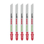 Festool 204336 Jigsaw Blades PLASTICS SOLID MATERIAL - Pack of 5