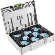 Festool 160 Piece GRANAT D90/V93 Sanding Disc Set with Systainer SYS3 Case