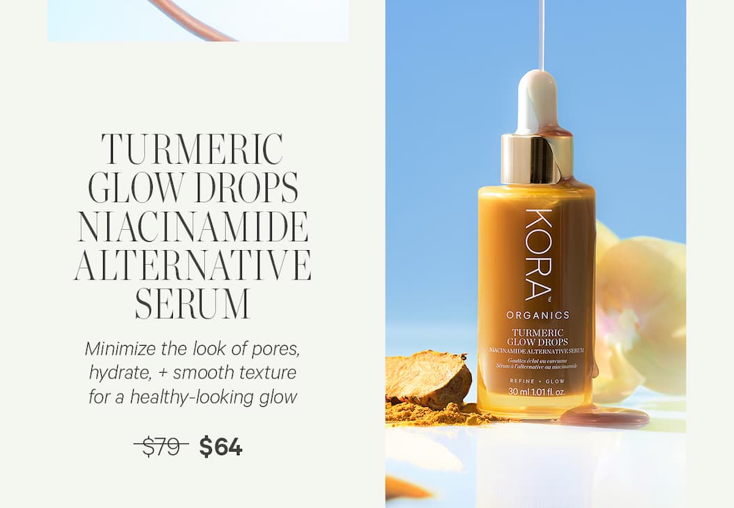 Shop Turmeric Glow Drops Niacinamide Alternative Serum