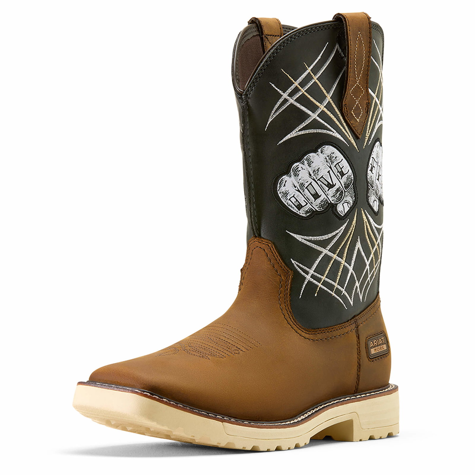 Men’s Activator Live Free Wide Square Toe Work Boot
