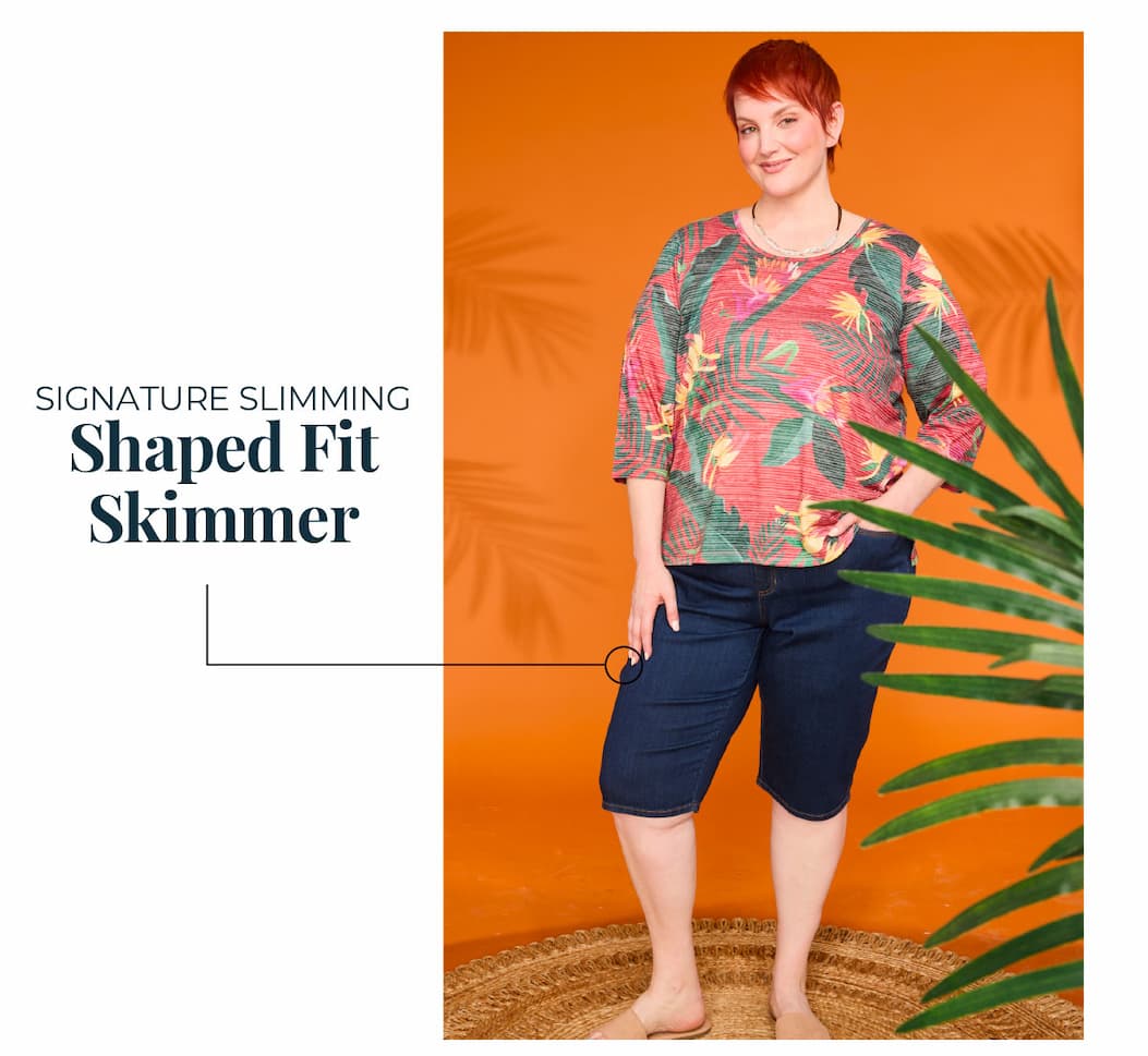 Signature Slimming Shaped Fit Skimmer
