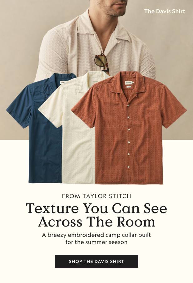 taylor stitch the davis shirt