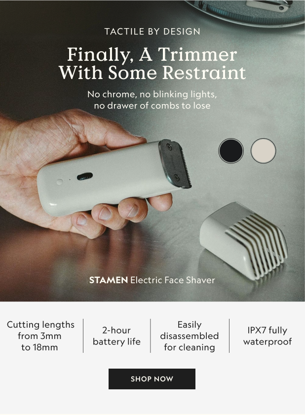 electric face shaver
