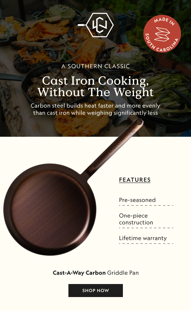 carbon steel griddle pan