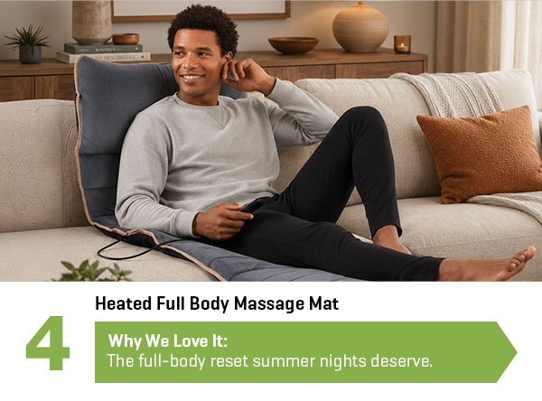 Heated Full Body Massage Mat