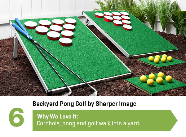 Backyard Pong Golf by Sharper Image