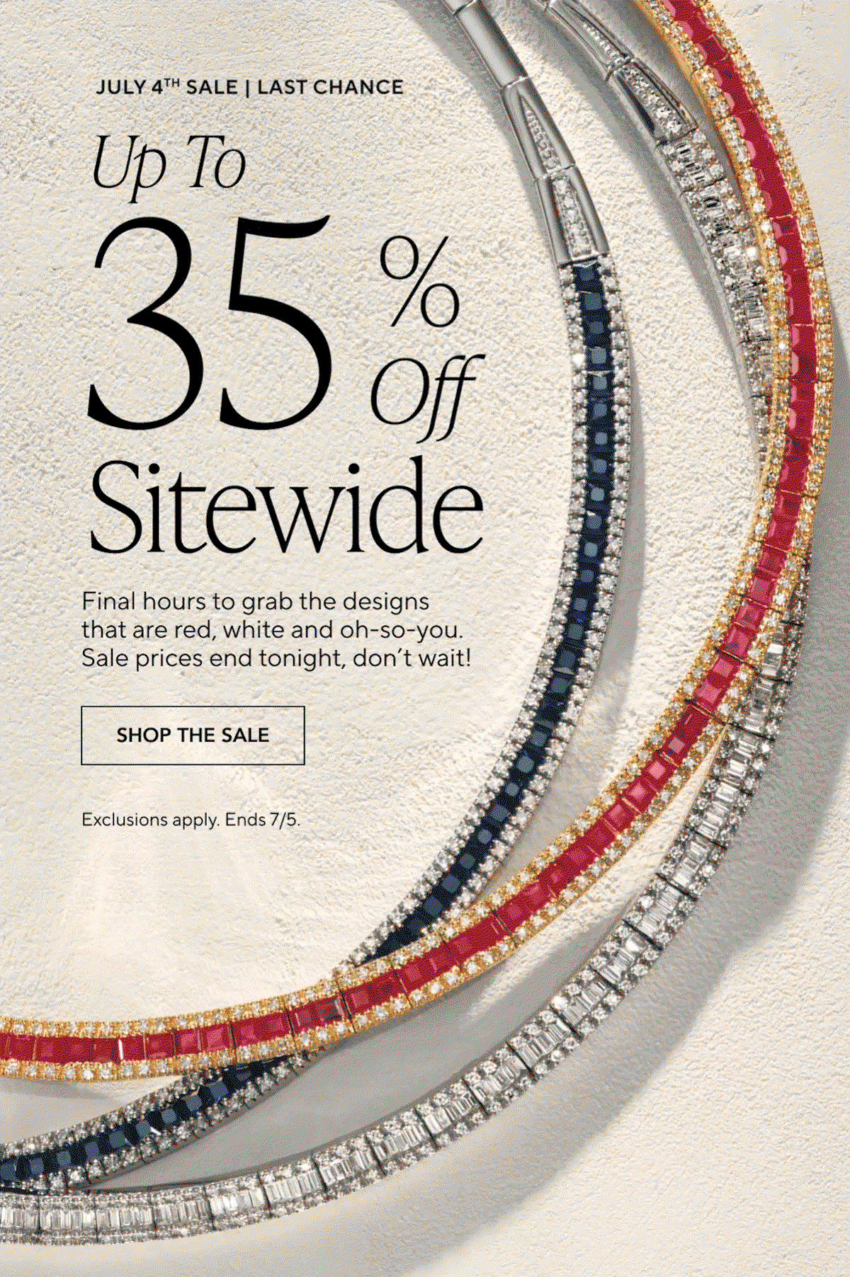 SHOP THE SALE 