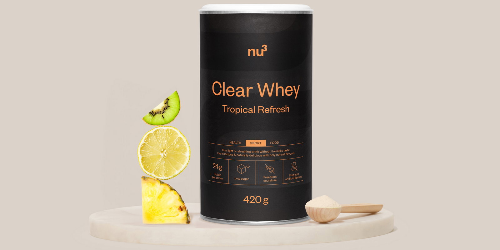 nu3 Clear Whey Tropical / 420 g