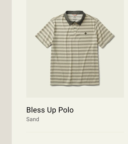 Bless Up Polo - Sand
