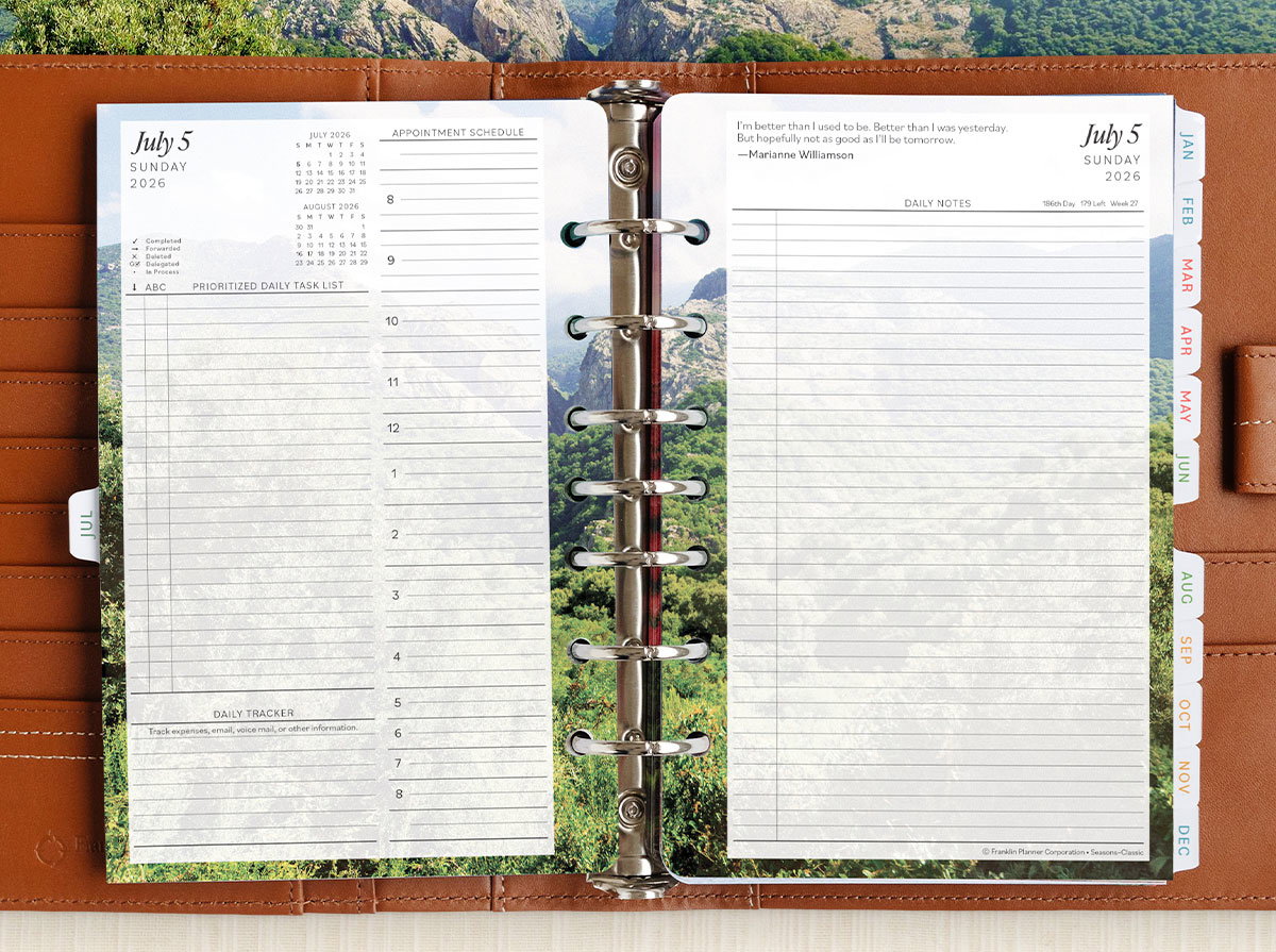 Plan every summer day beautifully.