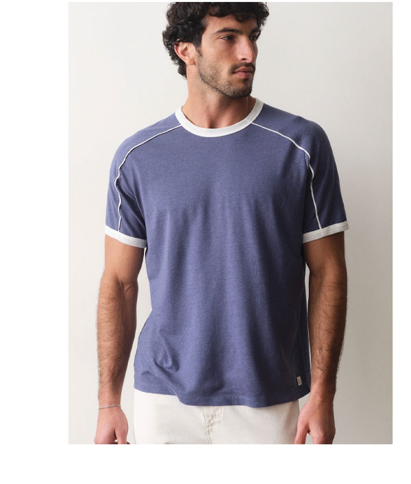 Hemp Ringer Tee