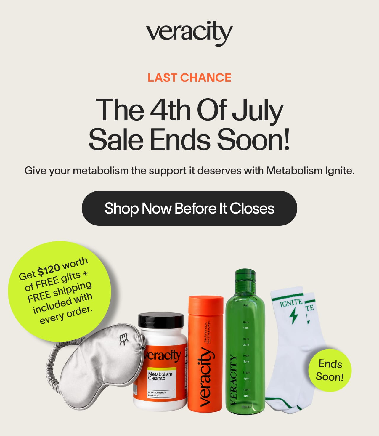 The 4th Of July Sale Ends Soon!