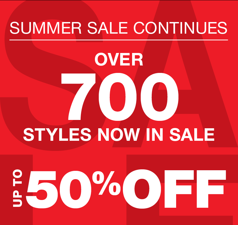 Shop the sale - 50% off
