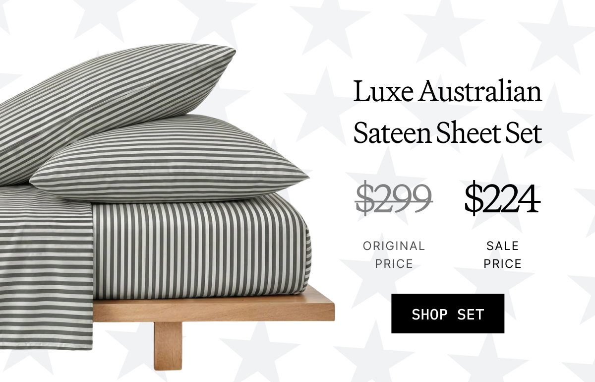 ITALIC | Luxe Sateen Sheet Set