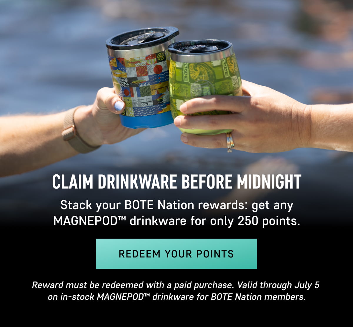 Get Any MAGNEPOD Drinkware for 250 Points