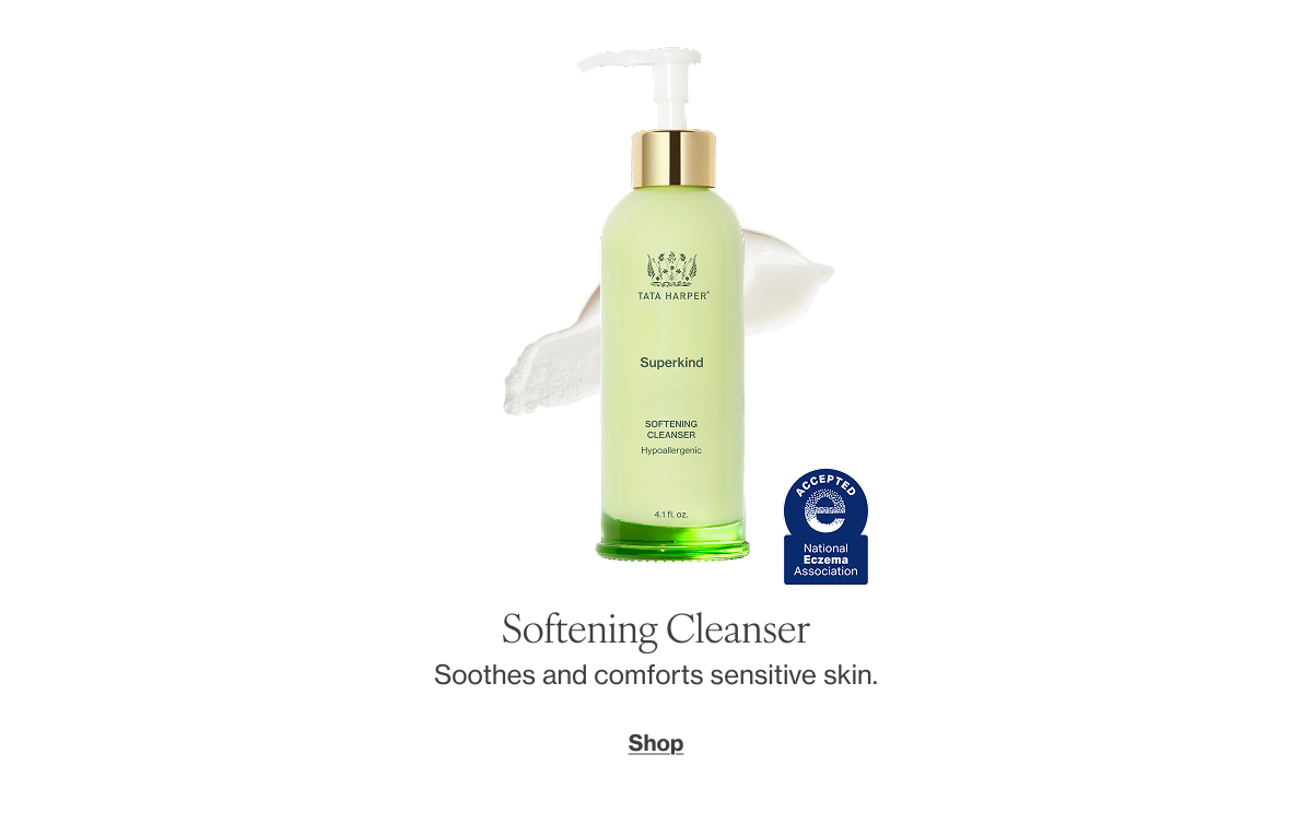 Soothes and comforts sensitive skin.