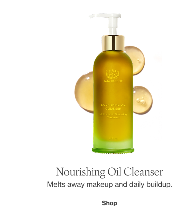 Melts away makeup and daily buildup.   