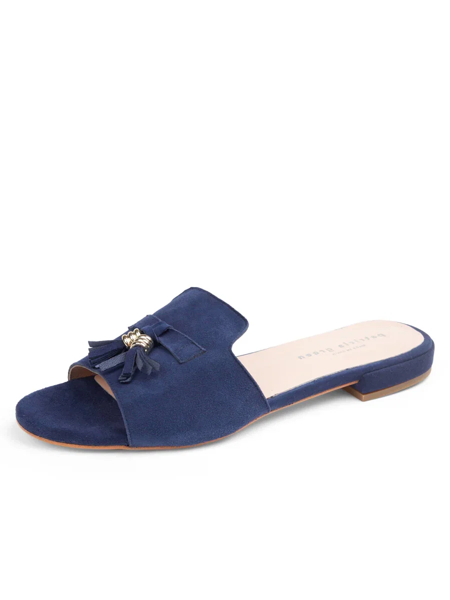 Image of Capri Tassel Flat Sandal