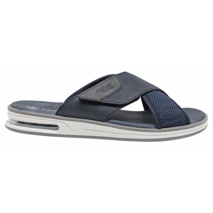 Rieker Herren-Pantolette blau