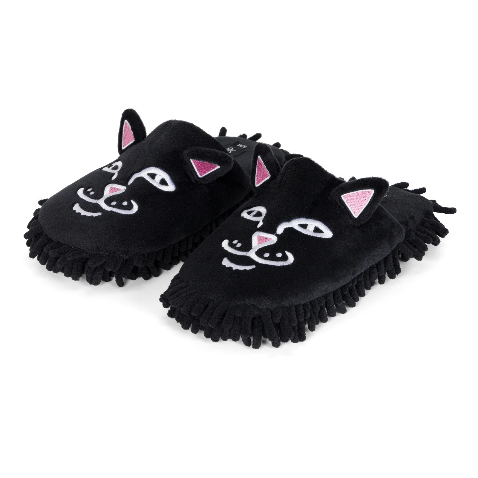 Image of Jermie Mop Slippers (Black)
