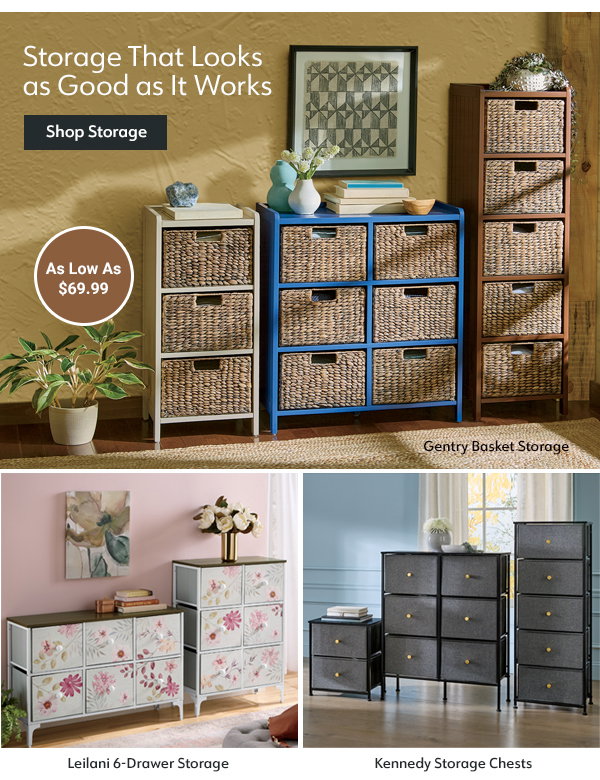 Storage The Looks as Good as It Works Shop Storage