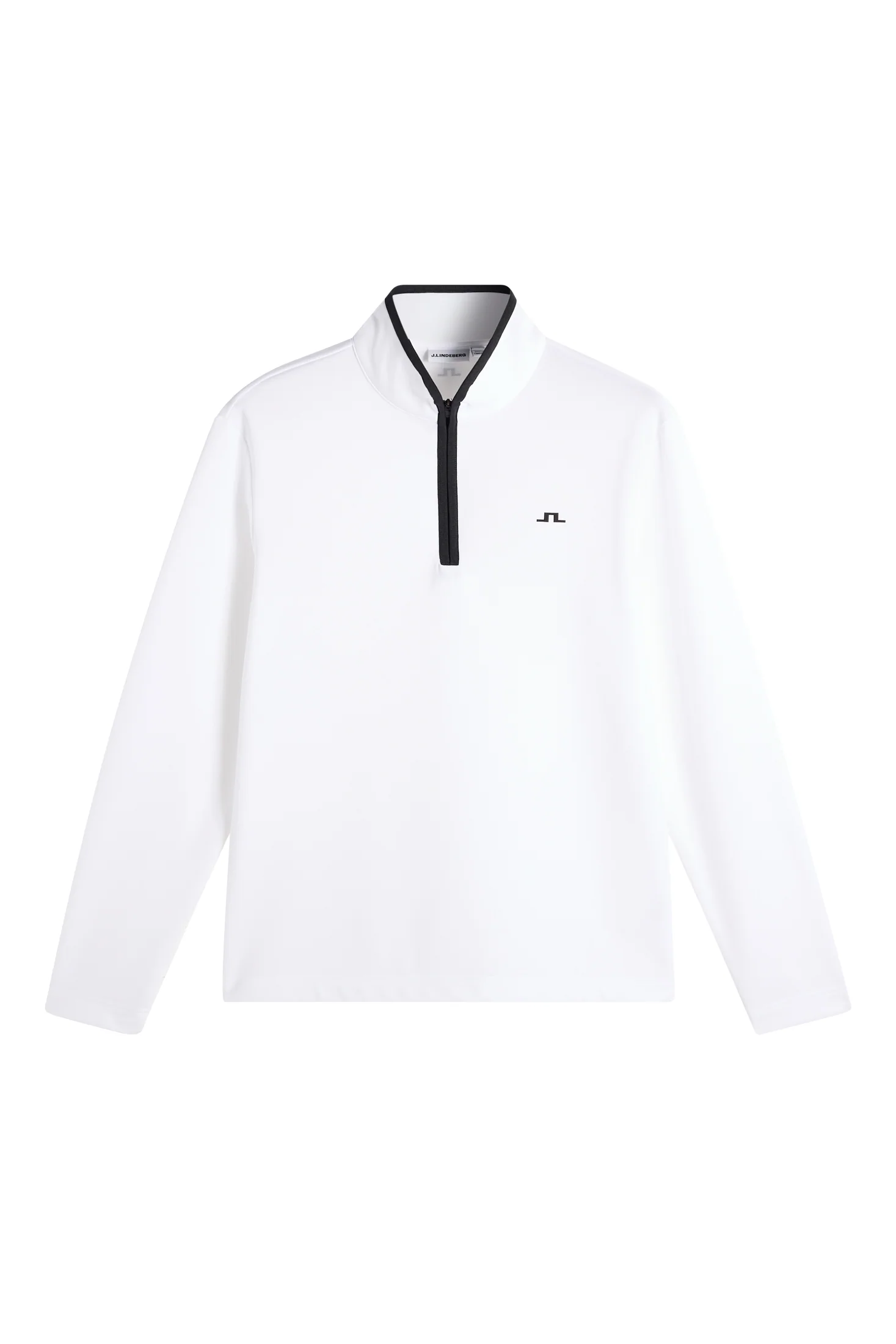 Image of Clide Quarter Zip Mid Layer / White