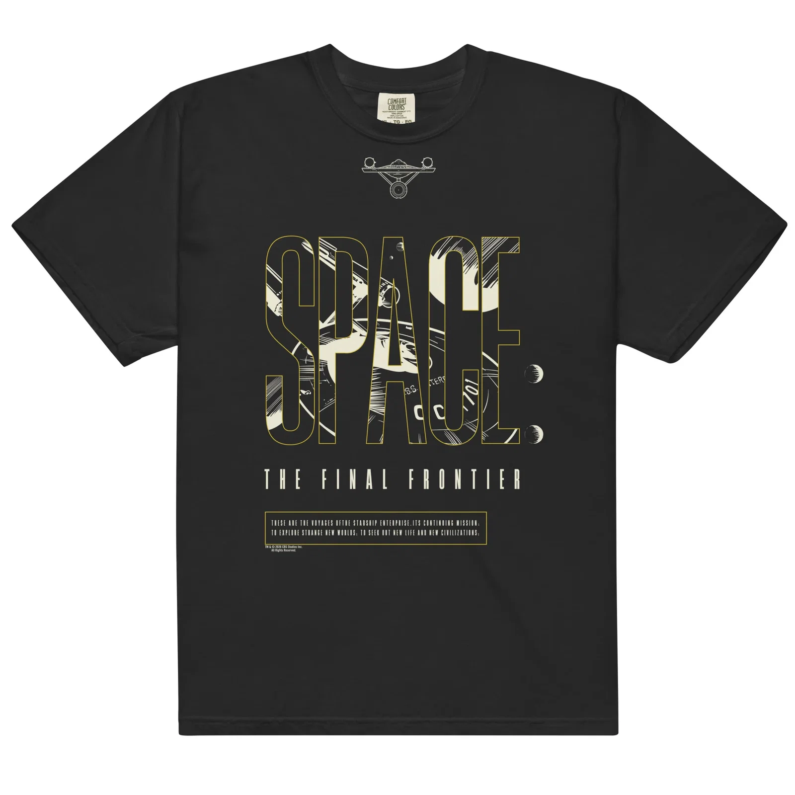 Image of Space The Final Frontier Tee