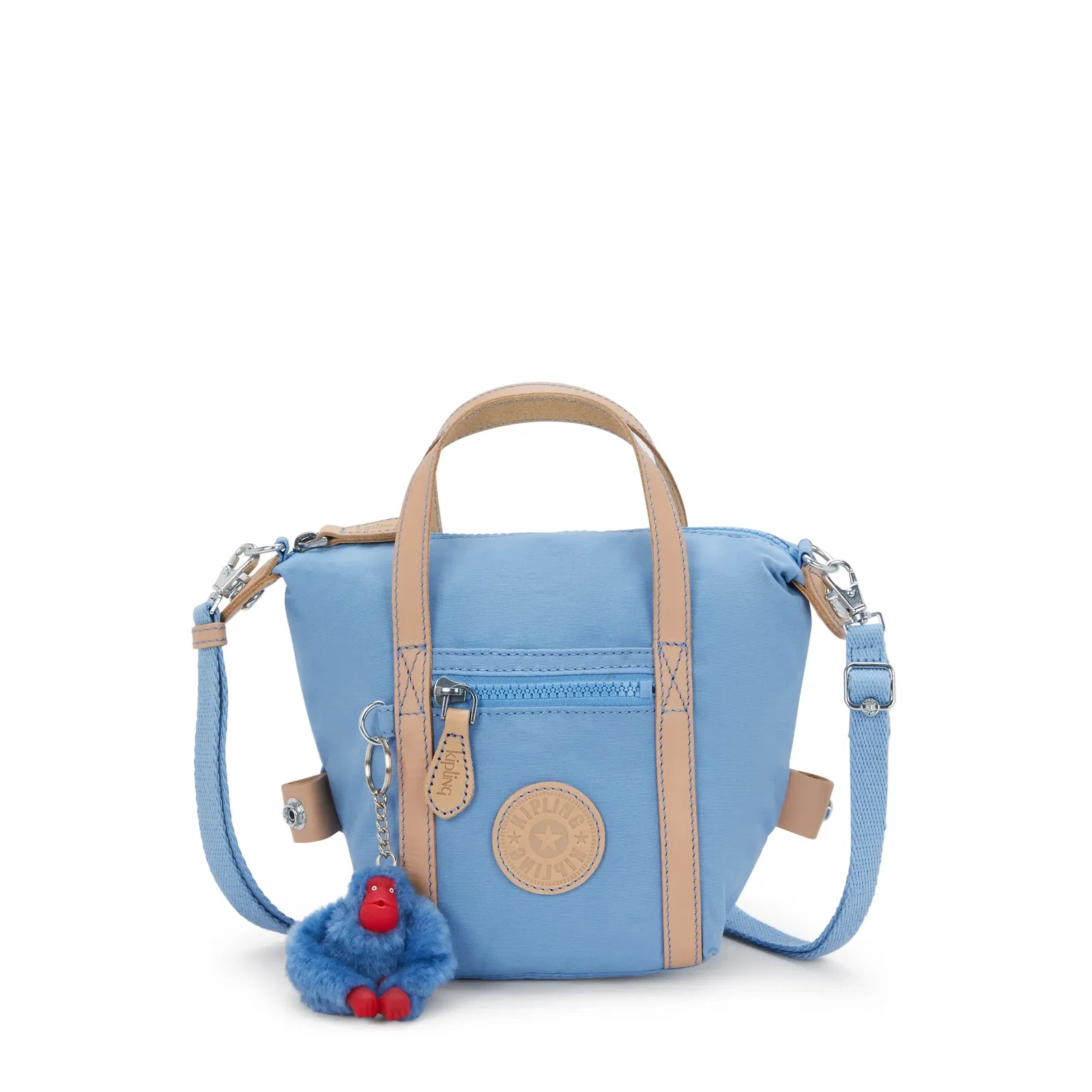 Boxy Art Small Crossbody-Cotton Air Blue