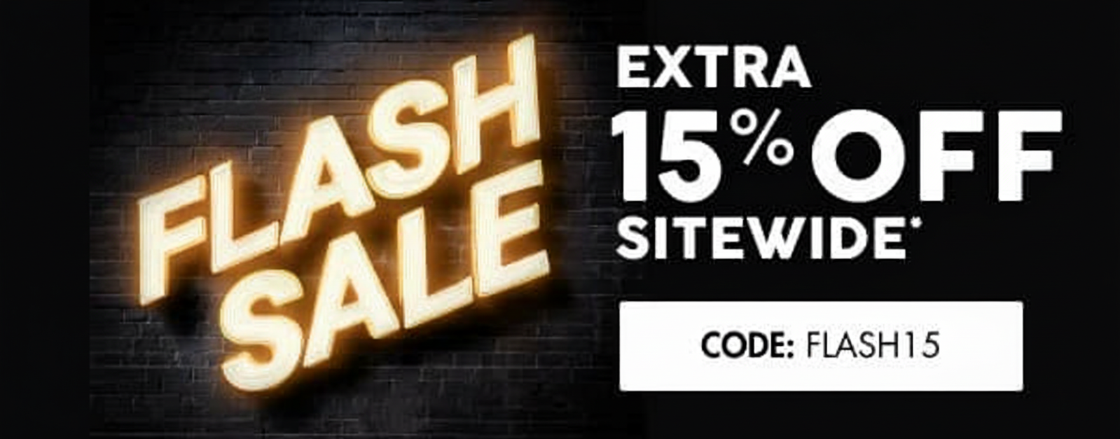[extra 15% off sitewide with code FLASH15 shop now]