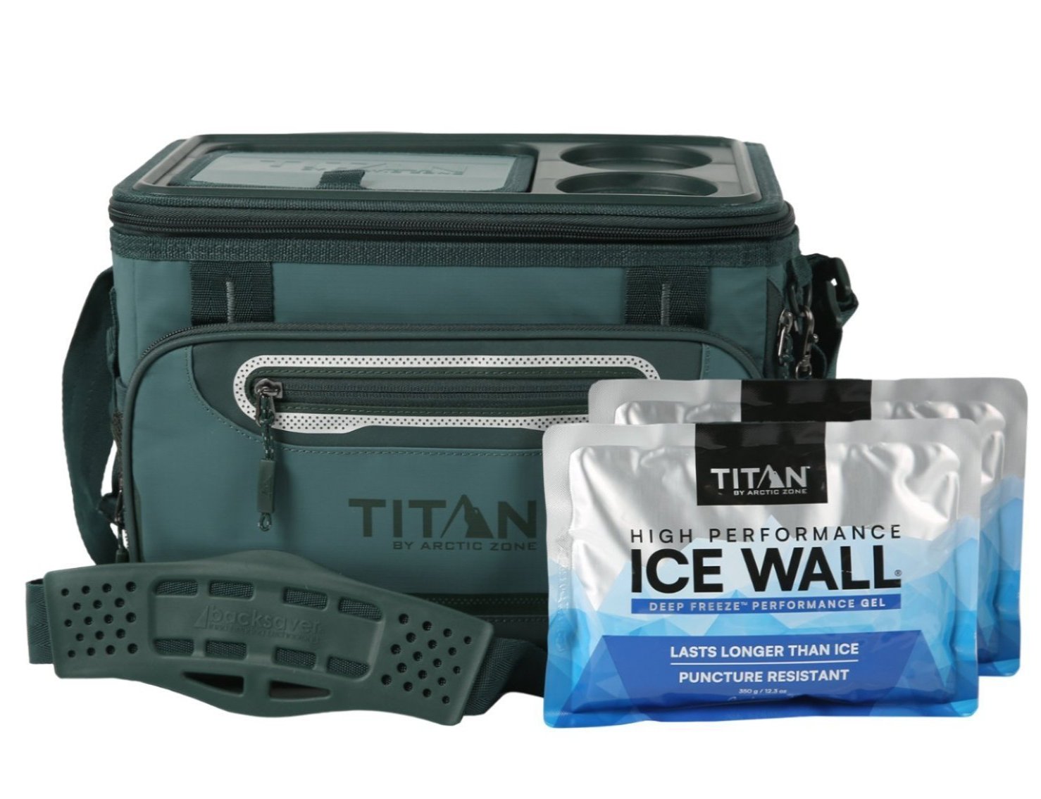 18 Can Collapsible Cooler with TableTop™ Lid and Ice Walls®