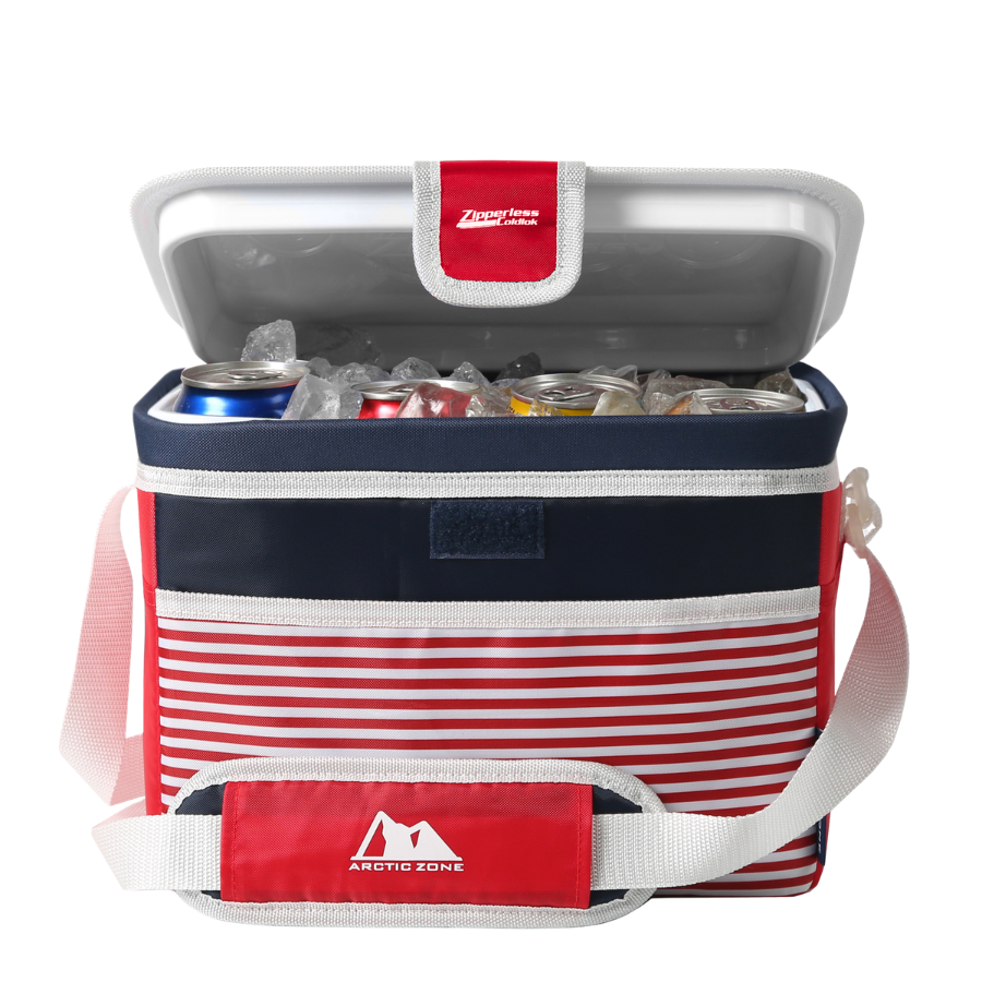 12 Can Zipperless™ Americana Cooler