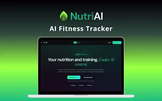 NutriAI – AI Fitness Tracker | Lifetime Access