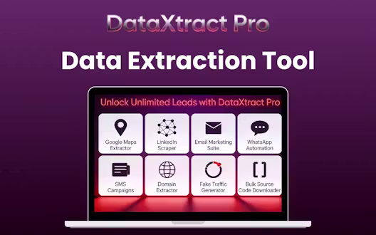 DataXtract Pro – Data Extraction Tool For Lead Generation
