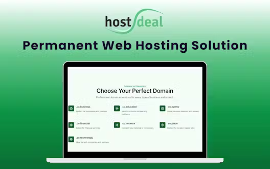 Hostdeal – Secure Permanent Web Hosting Solution | Lifetime Access