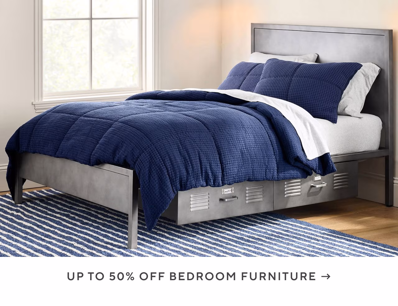 Up to 50% off bedroom furniture