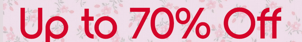 Up to 70% Off