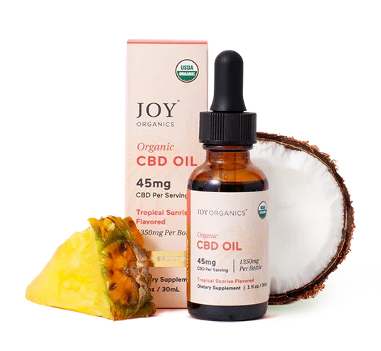 Image of Organic Full Spectrum CBD Tincture with THC (1350mg Tropical)