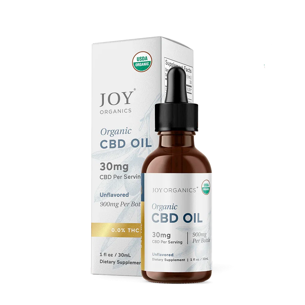Image of Organic THC-Free CBD Tincture (900mg Unflavored)