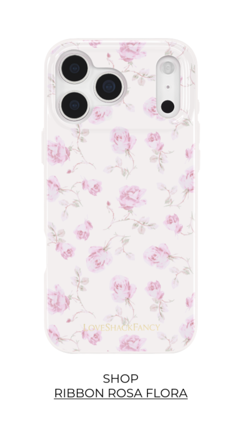 Ribbon Rosa Flora iPhone 17 Pro Max Phone Case