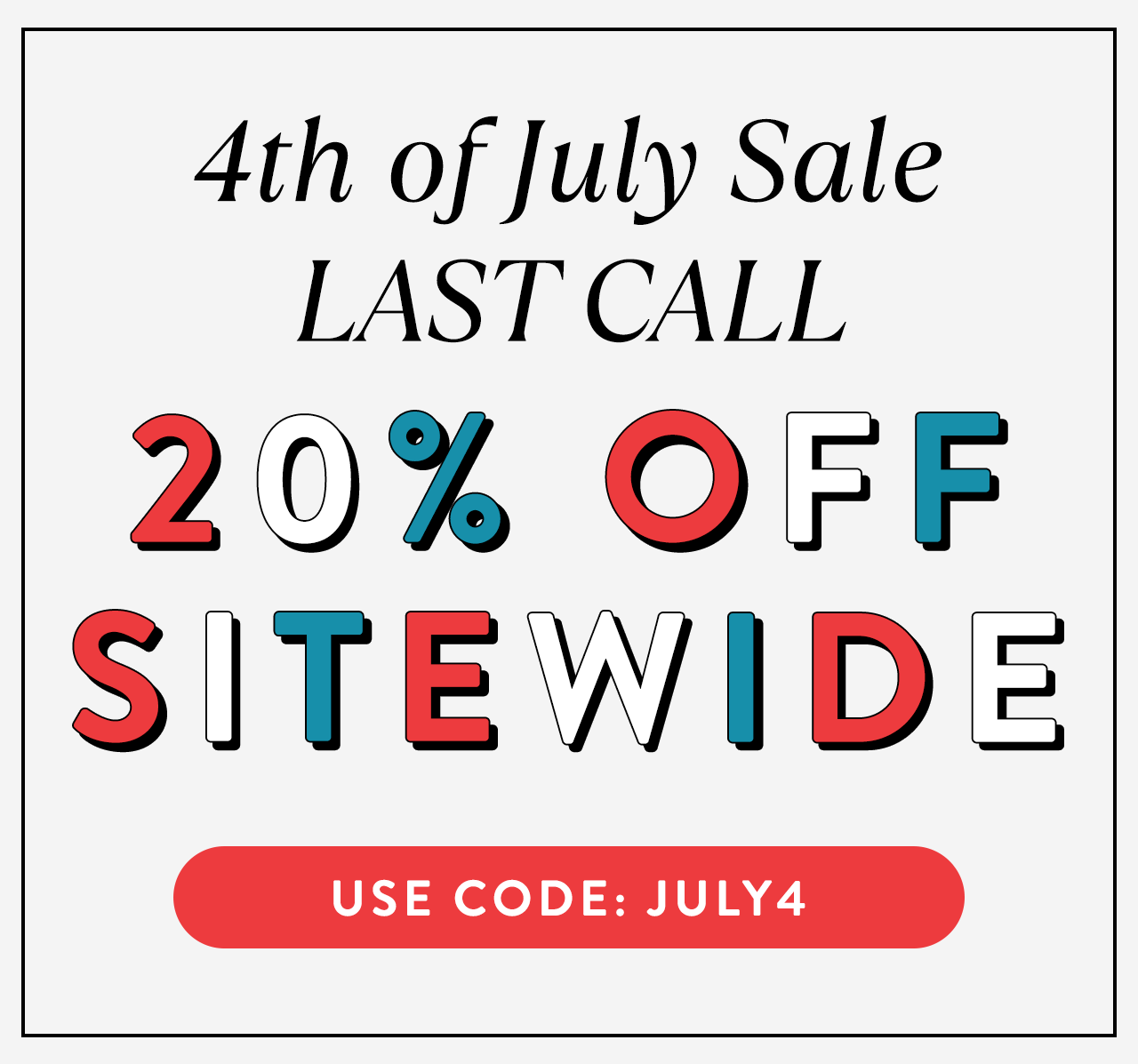 LAST CALL 