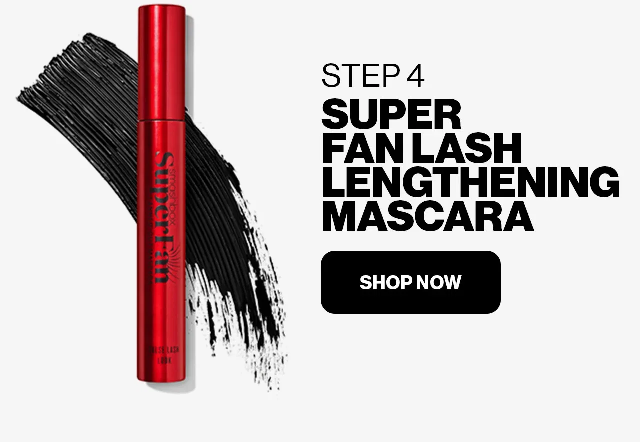 STEP4 | SUPER FAN LASH LENGTHENING MASCARA | SHOP NOW