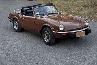 1978 Triumph Spitfire Convertible Removable Hard Top & New Soft Top