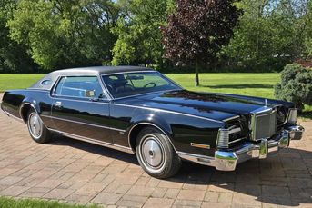 1973 Lincoln Continental Mark IV Triple Black | Documented Two-Owner Collector