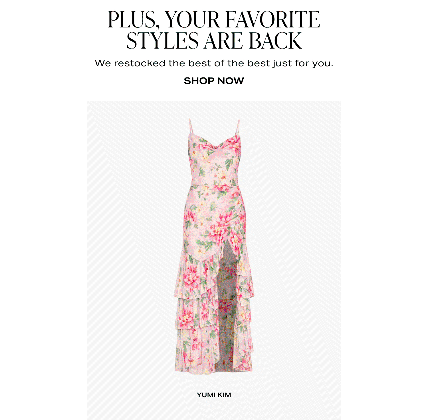 Plus, Your Favorite Styles Are Back