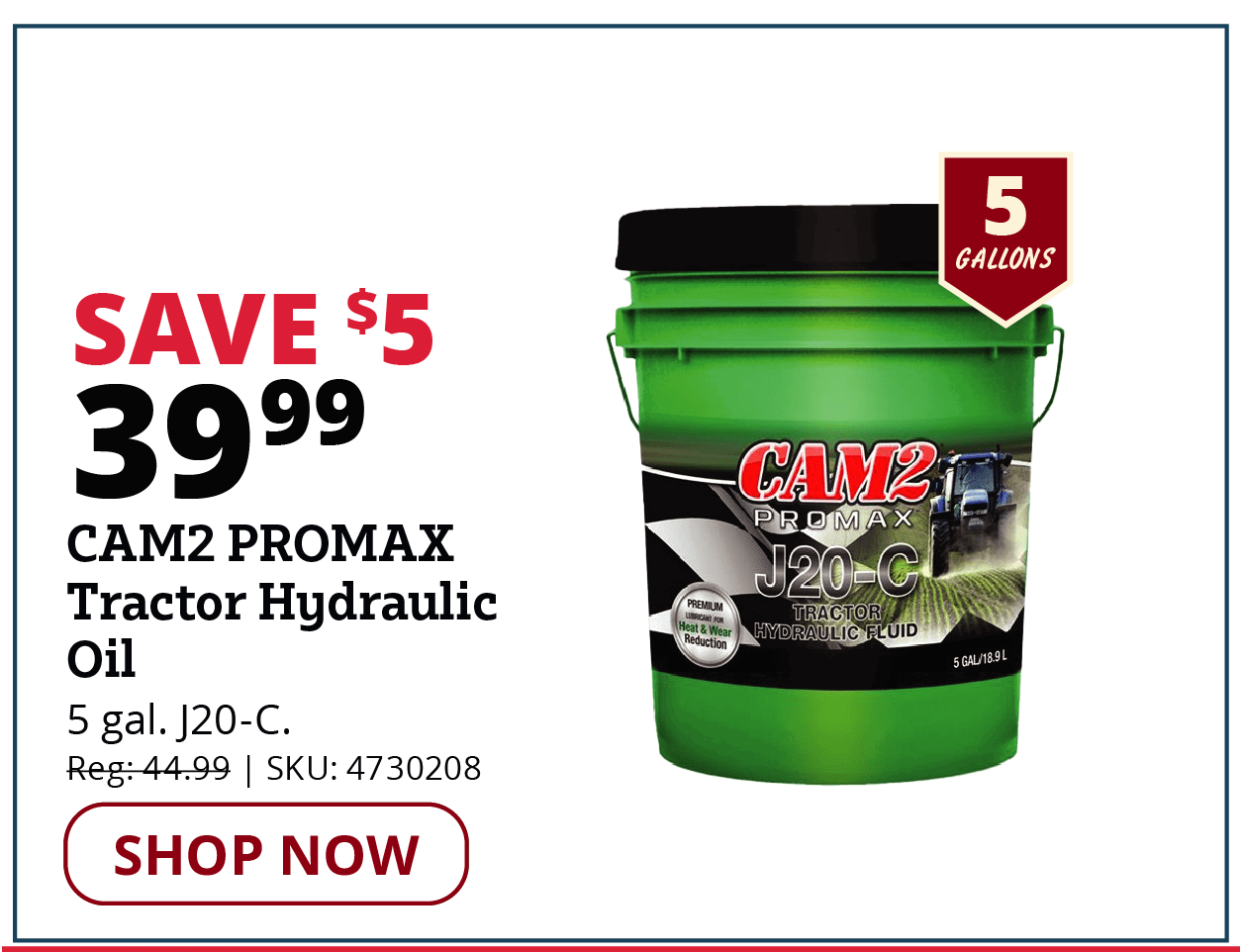 CAM2 PROMAX Tractor Oil