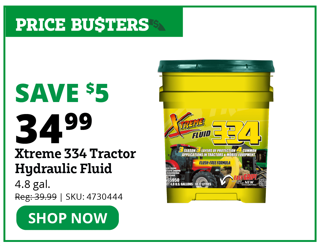 Xtreme 334 Tractor Hydraulic Fluid
