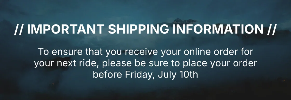 Important Shipping Information