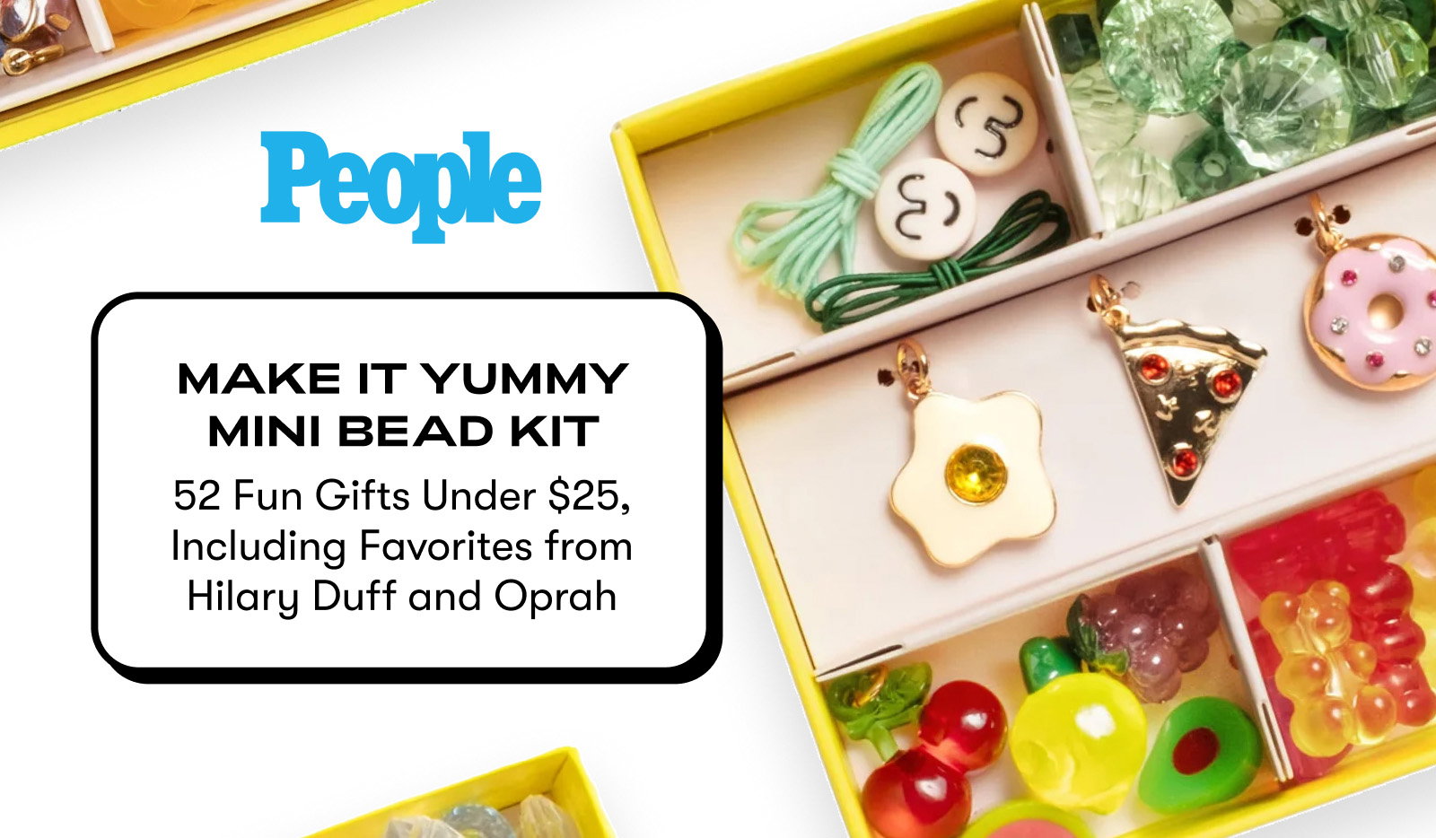 Make it yummy mini bead kit