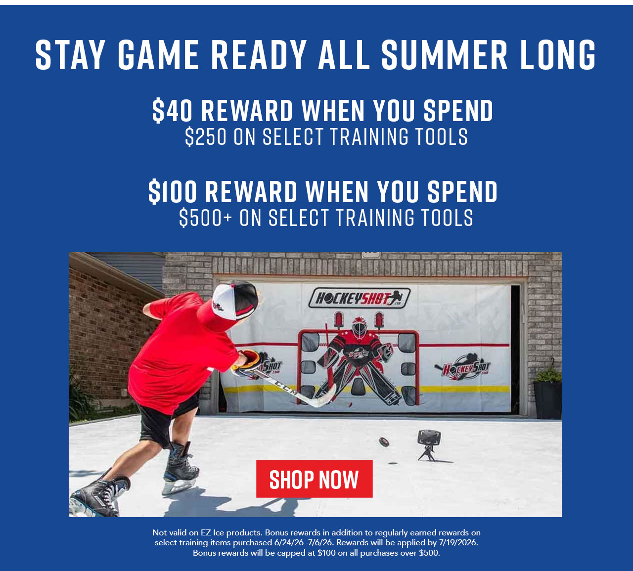 B7 - Shop Bonus Training Rewards