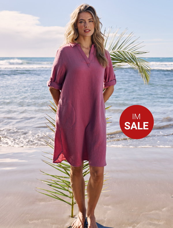 Luftiges Kleid aus Musselin
